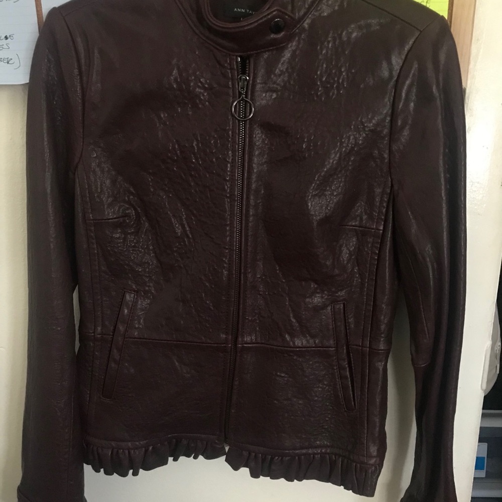 Ann Taylor Leather Jacket